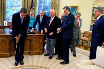 Obama Putting