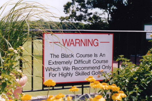 Bethpage Black Golf Course