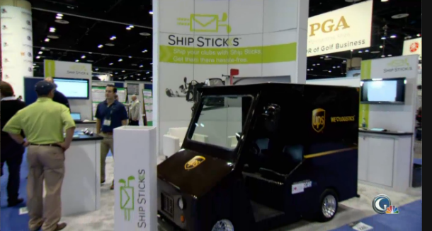 2014 PGA Merchandise Show Ship Sticks Booth