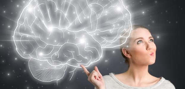 Image 4 bigstock Young girl thinking with illus 67049557