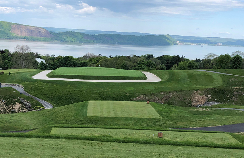 The signature hole at Sleepy Hollow Country Club