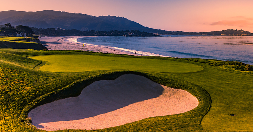 Golfers enjoy being surrounded by nature while golfing on National Golf Lover's Day