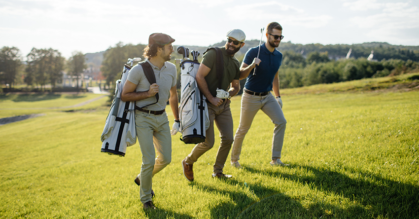 Golfers love the game of golf as its a great way to exercise