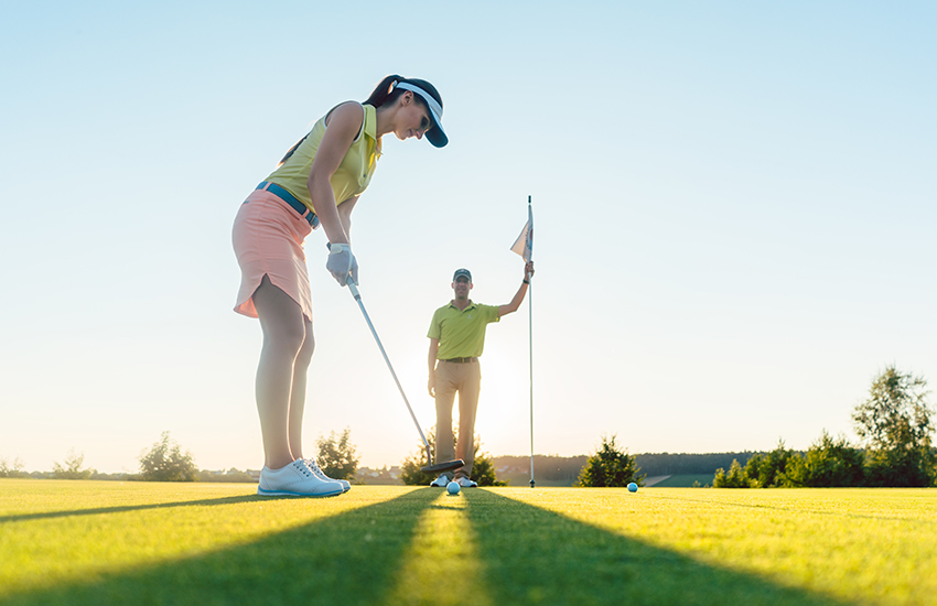 The best golf etiquette tip is picking up the flag when putting