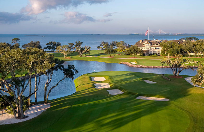 The best fall golf resort to visit is Sea Island Resort