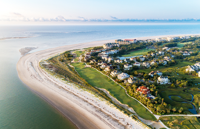Golf destination in the fall to play is Wild Dunes Resort