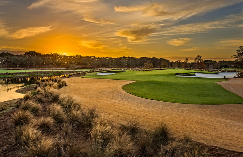 The best warm winter golf course to play is Tiburon in Naples, Florida