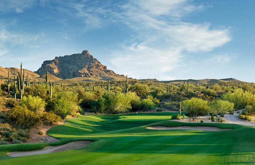 Golf destination in winter to play is We-Ko-Pa Golf Club in Arizona