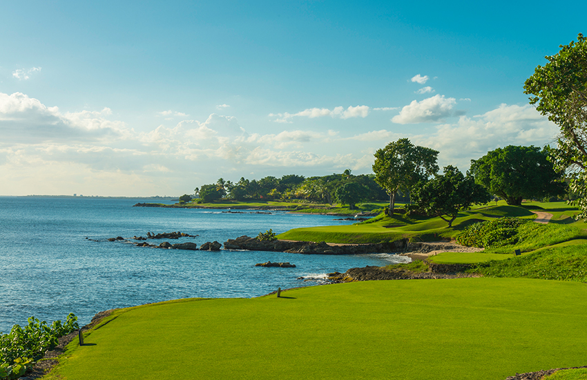 The best golfing winter warm location to play is Casa de Campo in the Dominican Republic