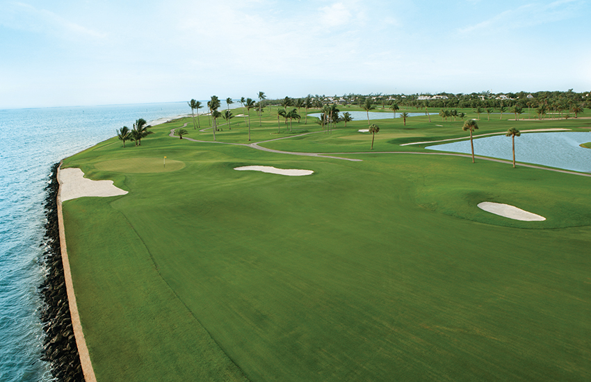Top winter golf resort to play is Gasparilla Inn and Club in Boca Grande, Florida