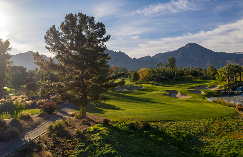 Where to golf in the winter in California is Indian Wells Golf Resort