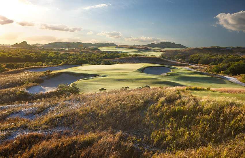 Winter golf destination to visit is Streamsong Resort in Bowling Green Florida