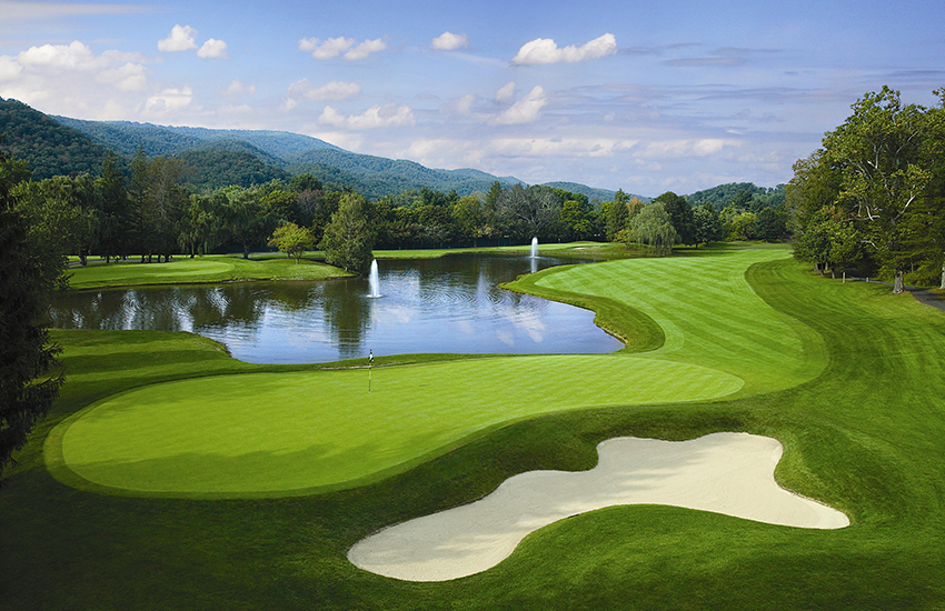 The top place to golf this summer is The Greenbrier in West Virginia