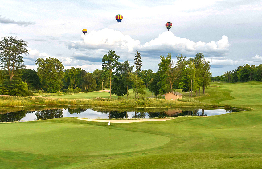 The best golf course to play this summer is Geneva National