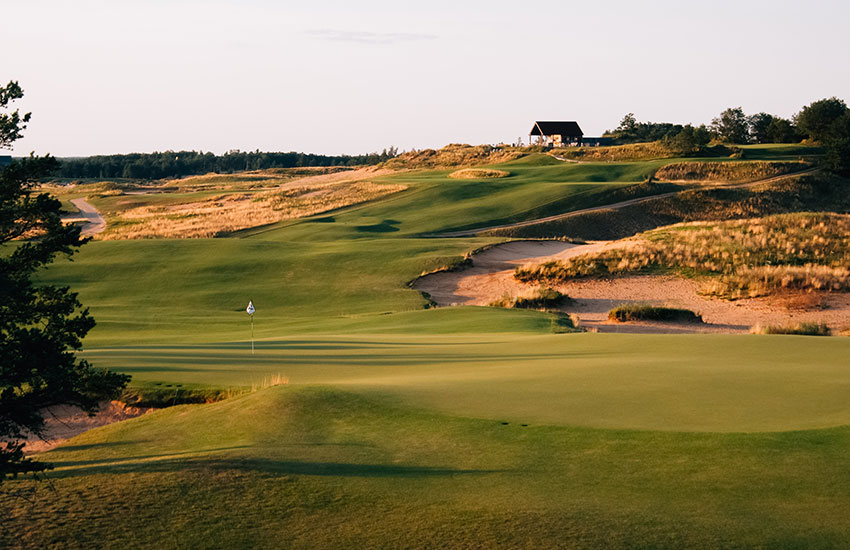 The top golf course in the Midwest to play is Sand Valley