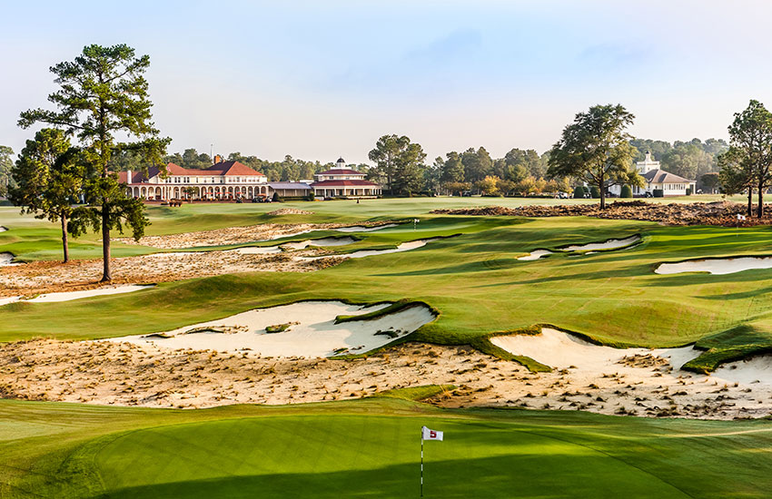 The top places to golf this fall are in North Carolina