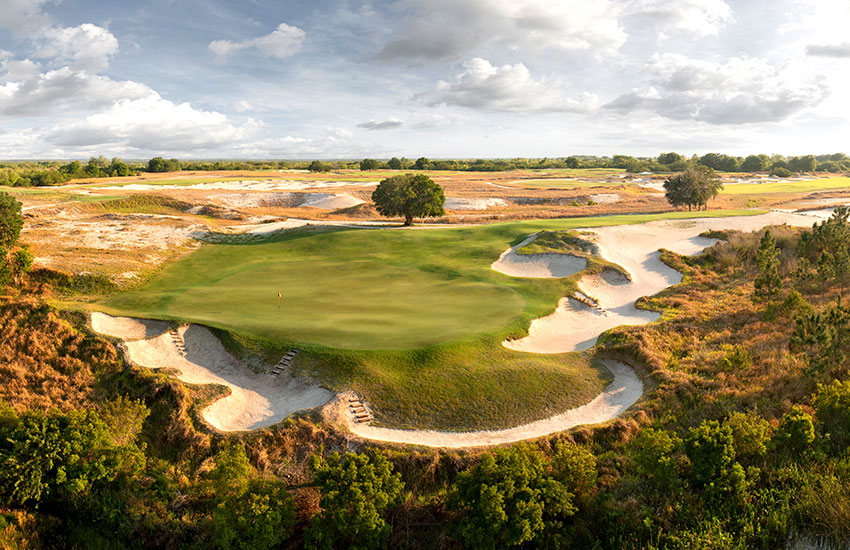 The best group golf location to play is Streamsong Resort