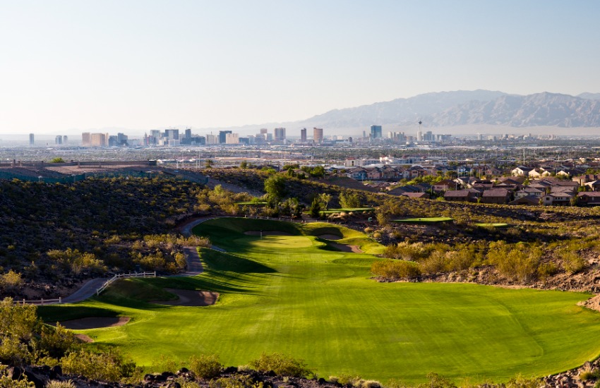 Western U.S. golf courses