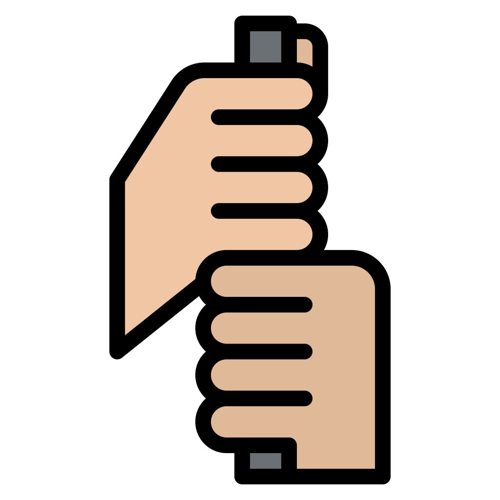 Ten-Finger Grip (Baseball Grip)