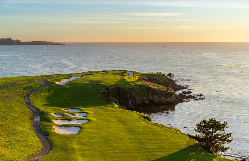 best golf resorts - Pebble Beach