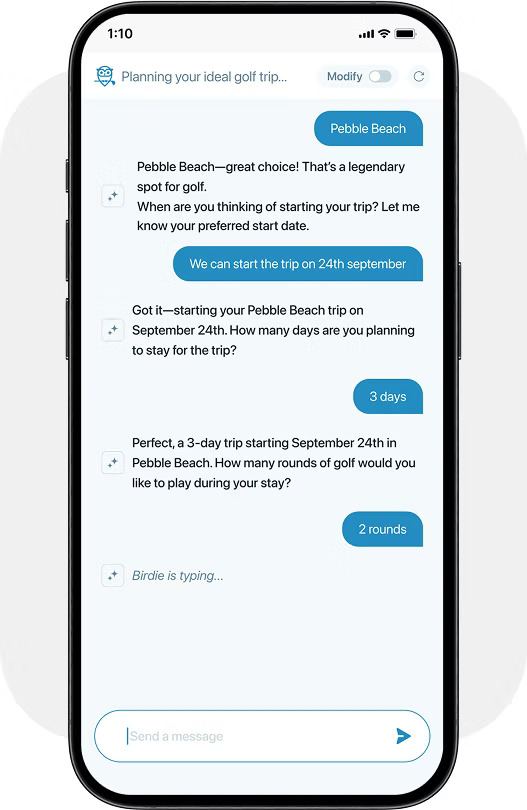 how to plan a golf trip